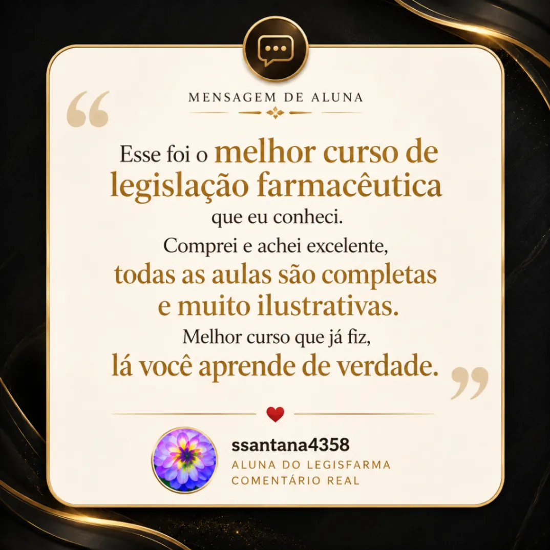 Depoimento de aluna sobre melhor curso